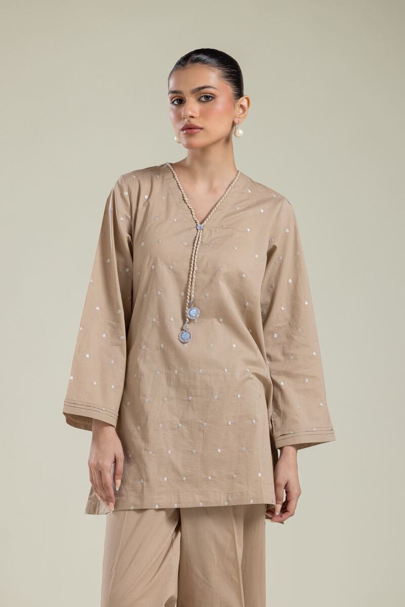 Embroidered | Cambric | Short Cambric Kurta | USD 35.00