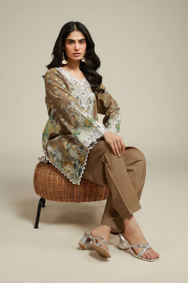 Printed | Cambric | Floral 2-Piece Co-ords | USD 55.00