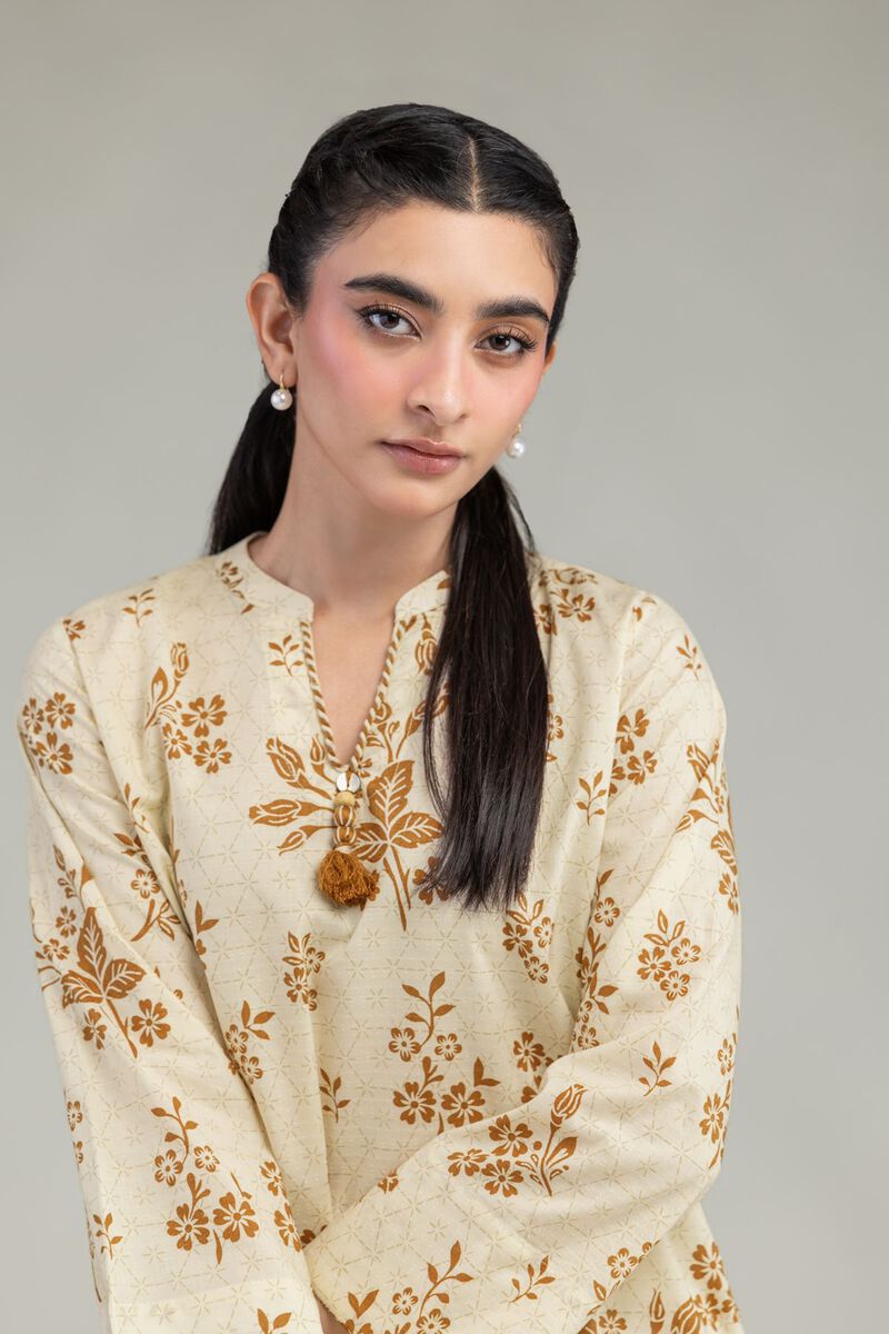 Printed | Cotton Dobby | Short Cotton Kurta | USD 35.00
