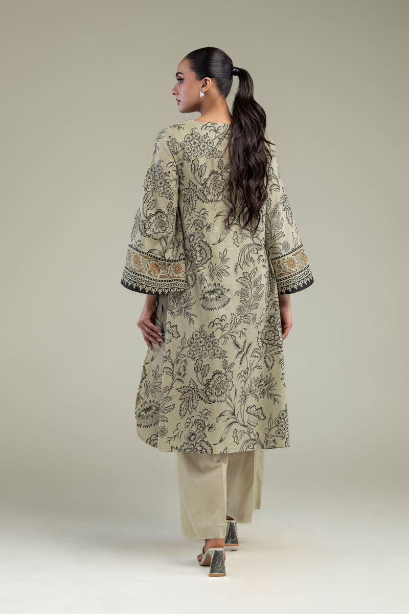 Printed | Cambric | Cambric Longline Kurta | USD 35.00