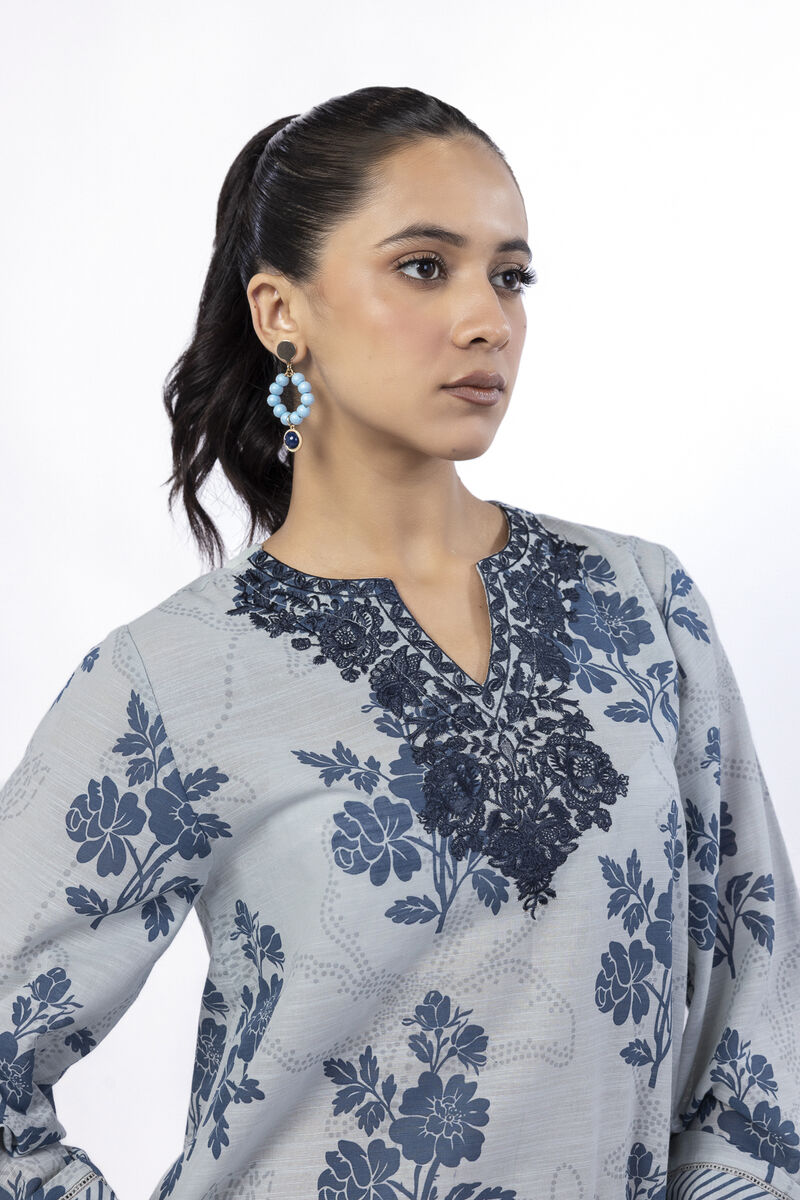 Embroidered | Light Khaddar | Tailored 2 Piece | Top and Bottom | USD 35.00