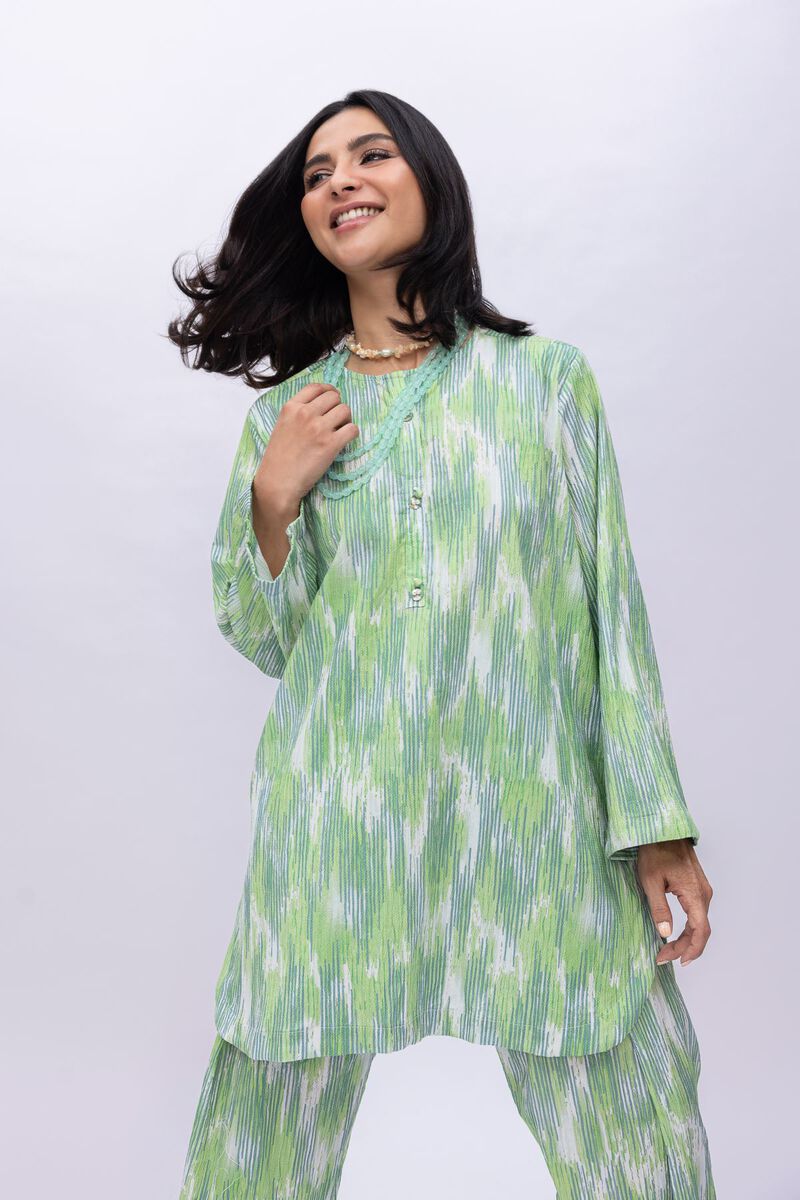 Printed | Ripple Crinkle | Kurta | USD 25.00
