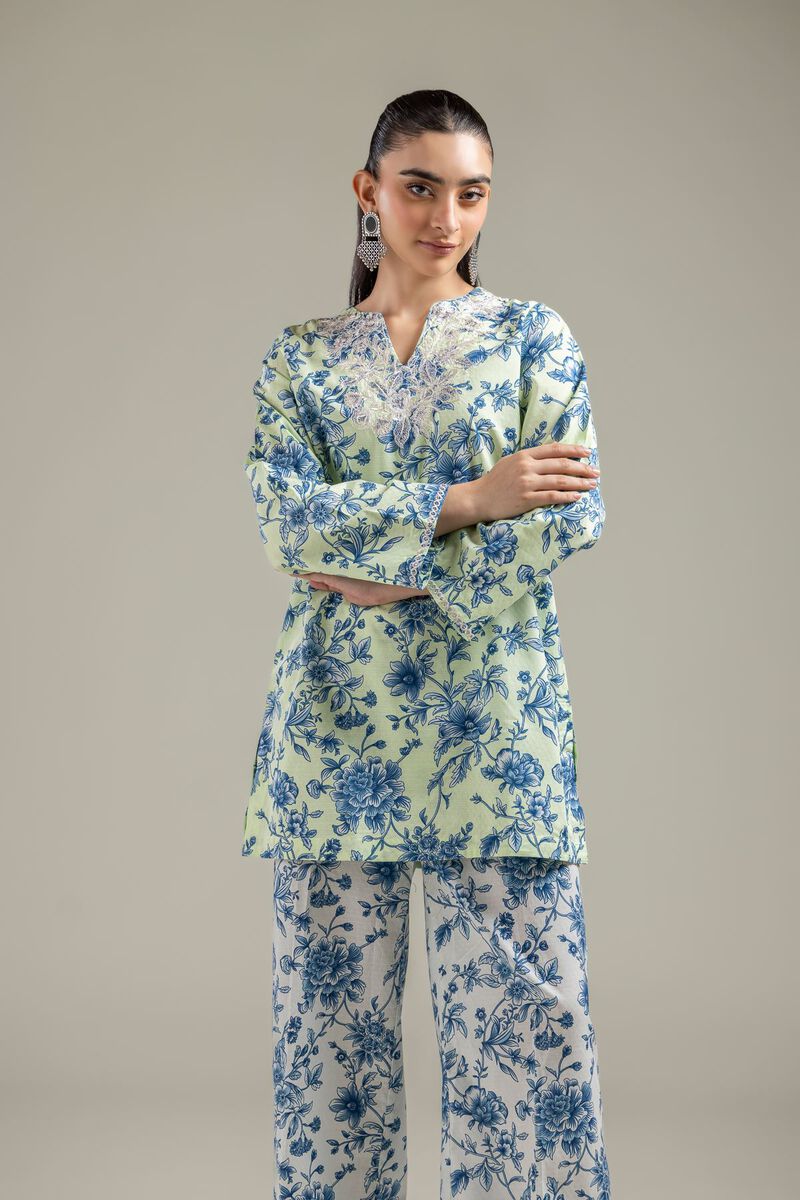 Embroidered | Cotton Dobby | Short Cotton Kurta | USD 35.00