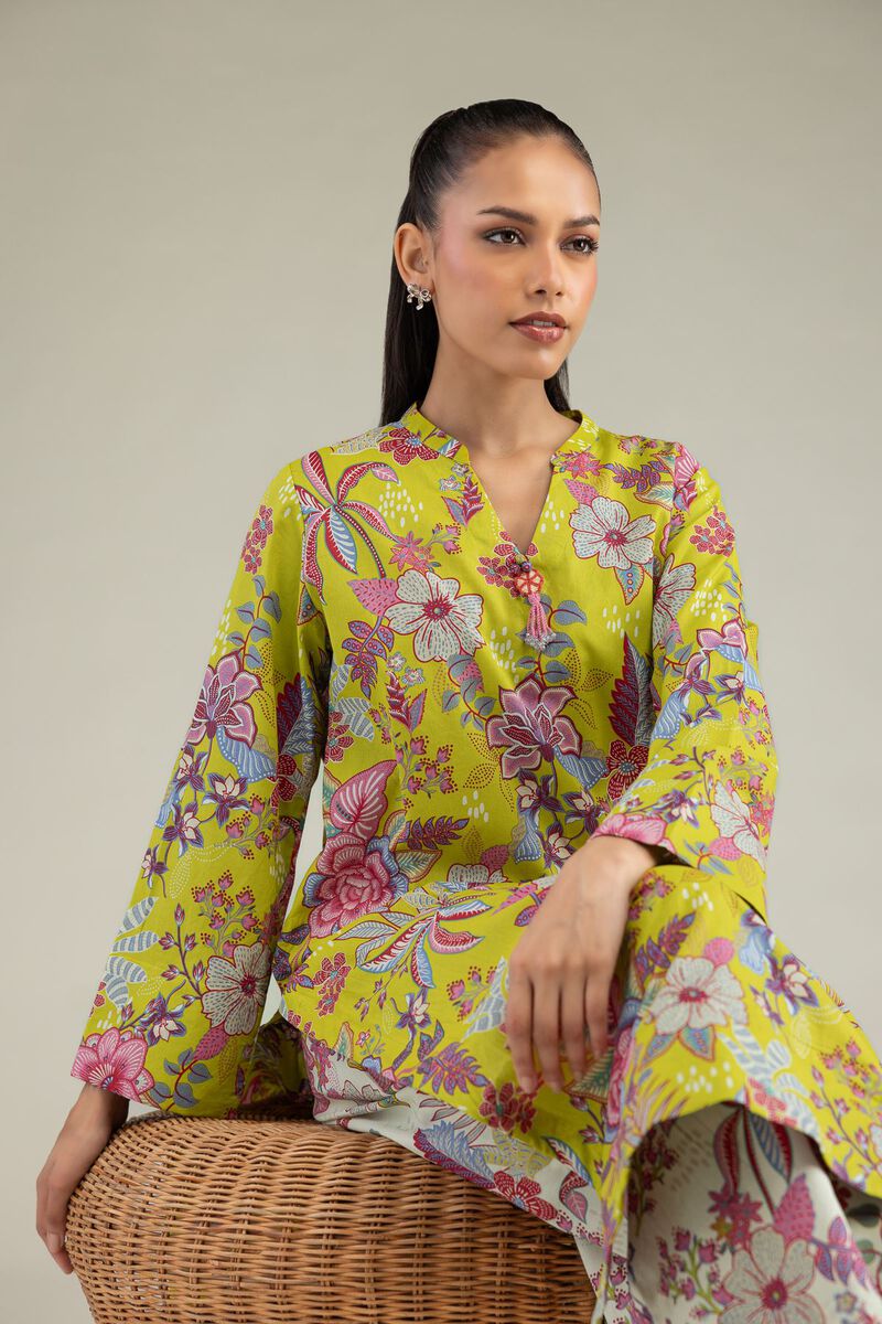 Printed | Cambric | Floral Cambric Kurta | USD 35.00