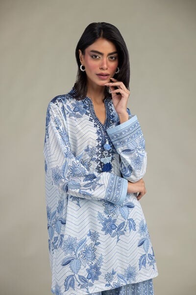 Embroidered | Cambric | Short Cambric Kurta | USD 35.00