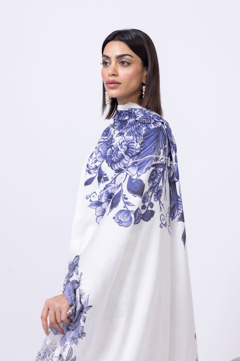 Printed | Slub lawn | Dupatta | null