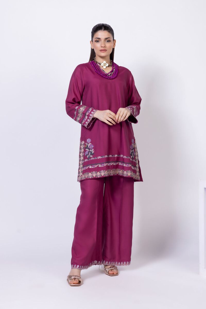 Embroidered | Viscose Oak Silk | Kurta | USD 25.00