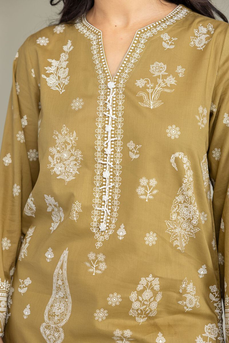 Cambric | Cambric V-Neck Kurta | USD 40.00