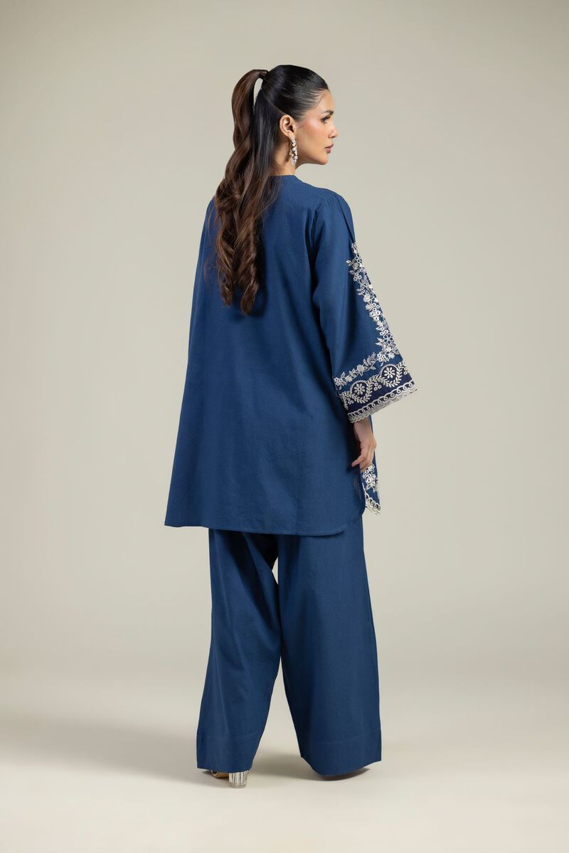 Embroidered | Cotton Dobby | Cotton Tailored Set | USD 70.00