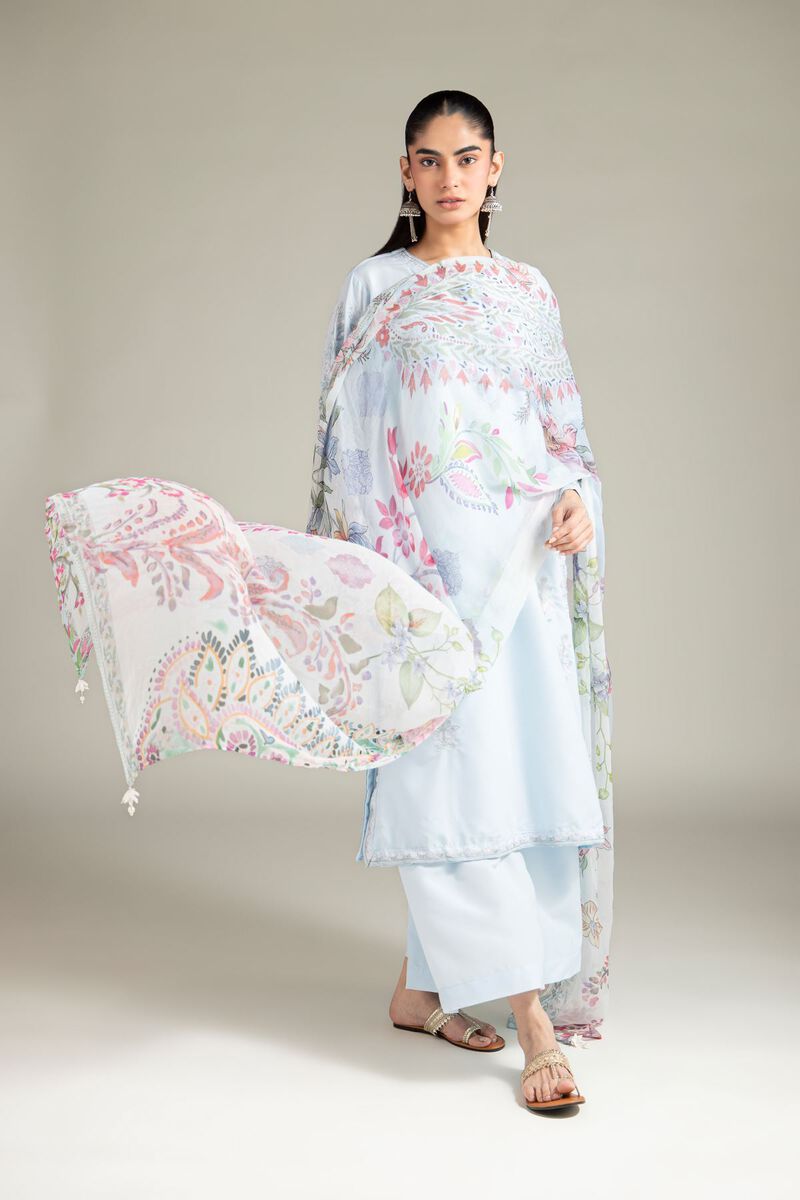 Embroidered | Chiffon | Dupatta | USD 25.00