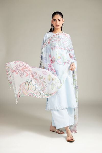 Embroidered | Chiffon | Dupatta | USD 25.00