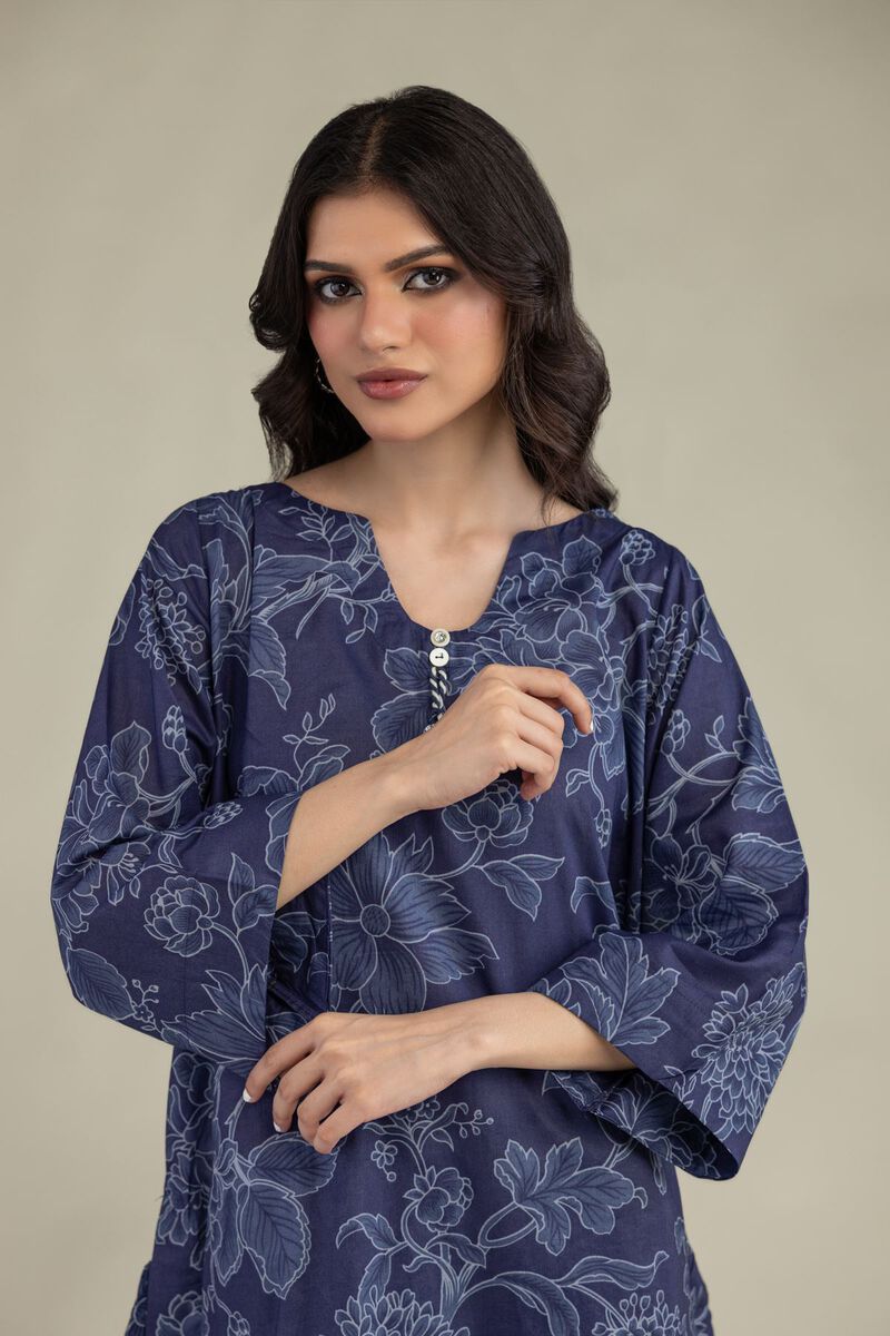 Embroidered | Lawn | Floral Lawn Kurta | USD 30.00