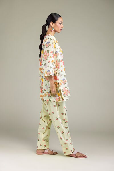 Printed | Cambric | Floral Cambric Shalwar | USD 25.00
