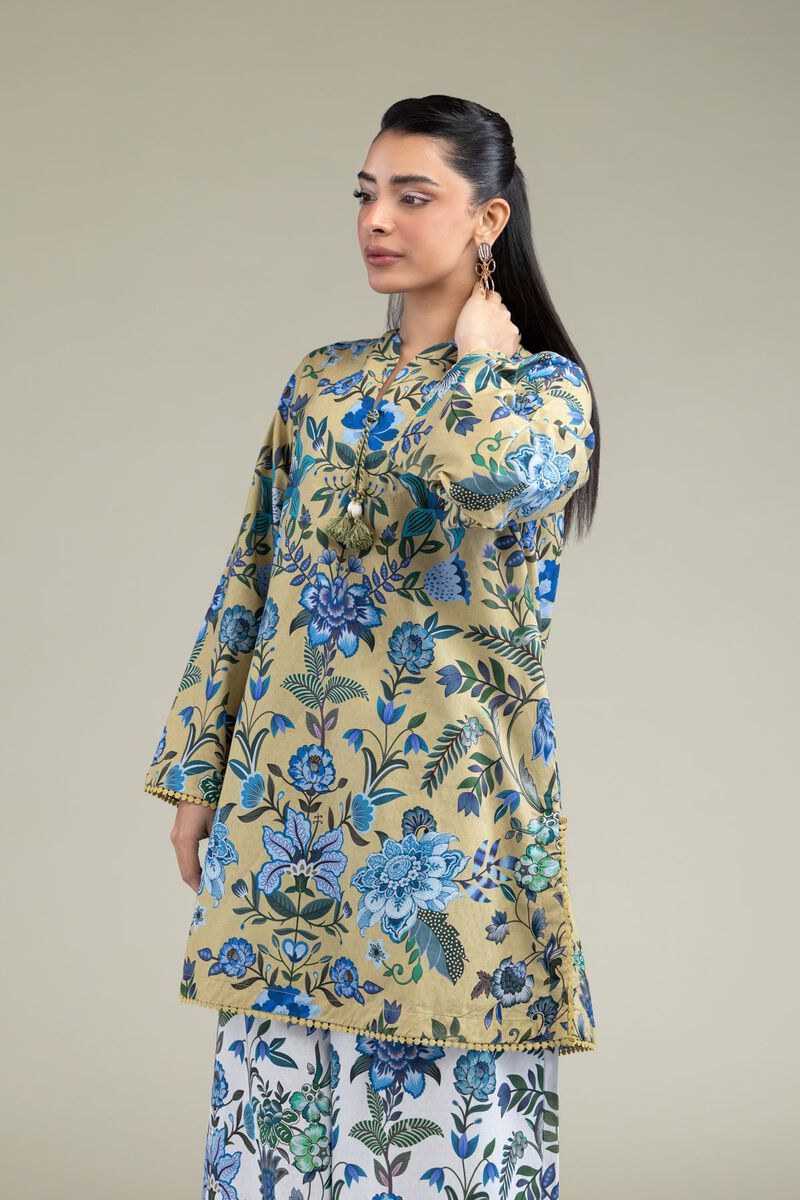 Printed | Cotton Dobby | Floral Cotton Kurta | USD 30.00