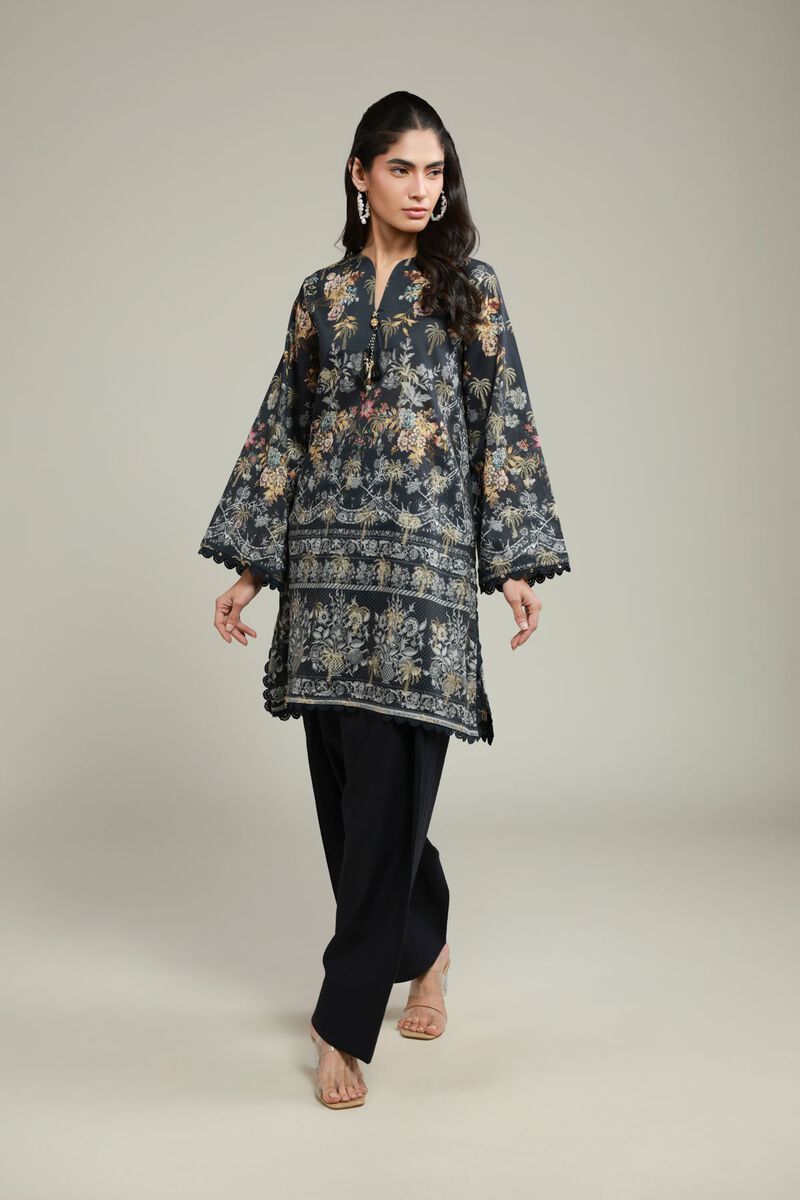 Printed | Jacquard | Tailored 2 Piece | Top and Bottom | USD 55.00