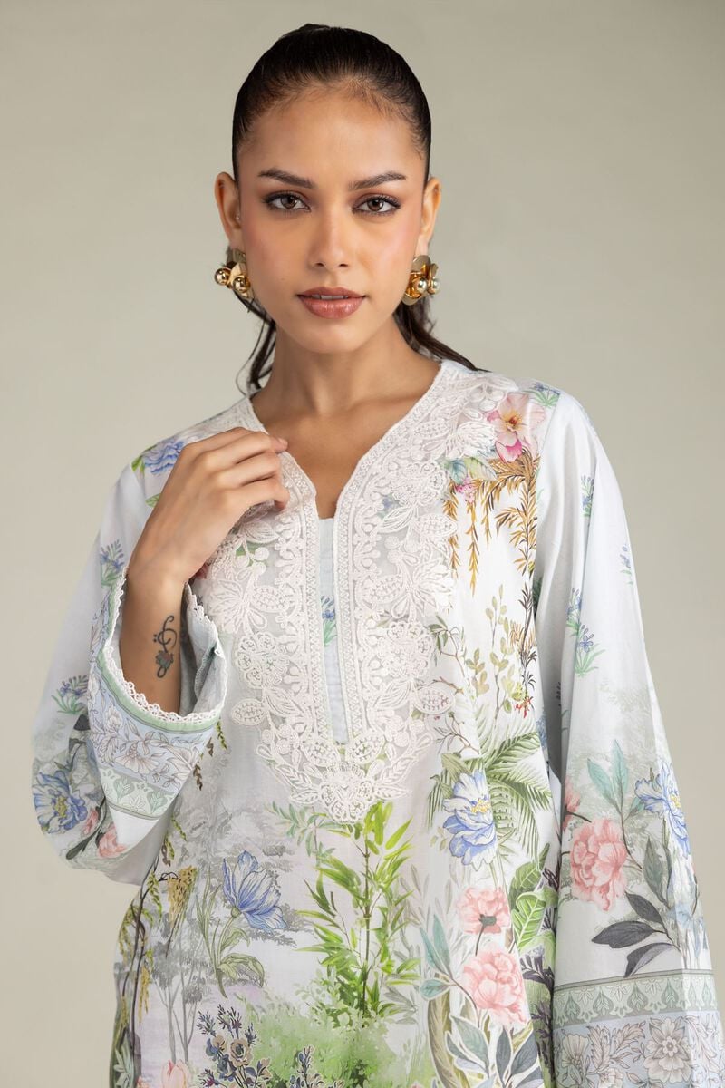 Embroidered | Cambric | Tailored 2 Piece | USD 55.00