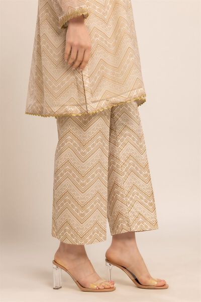 Printed Culottes, OFF-WHITE, hi-res