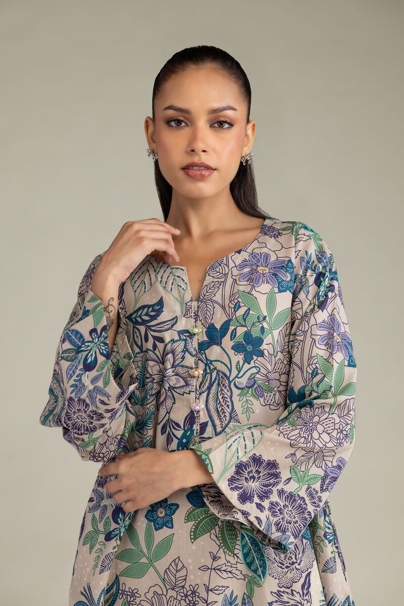 Printed | Cambric | Long Cambric Kurta | USD 35.00