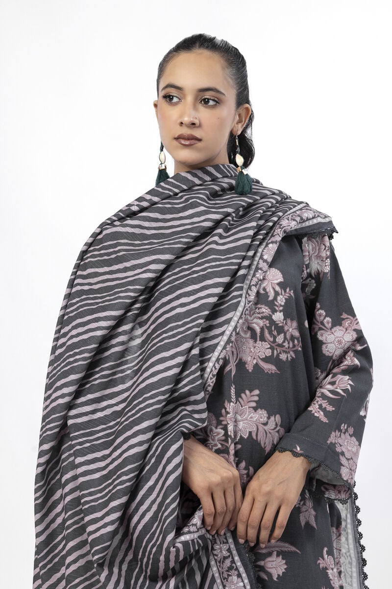 Embroidered | Light Khaddar | Tailored 3 Piece | USD 50.00