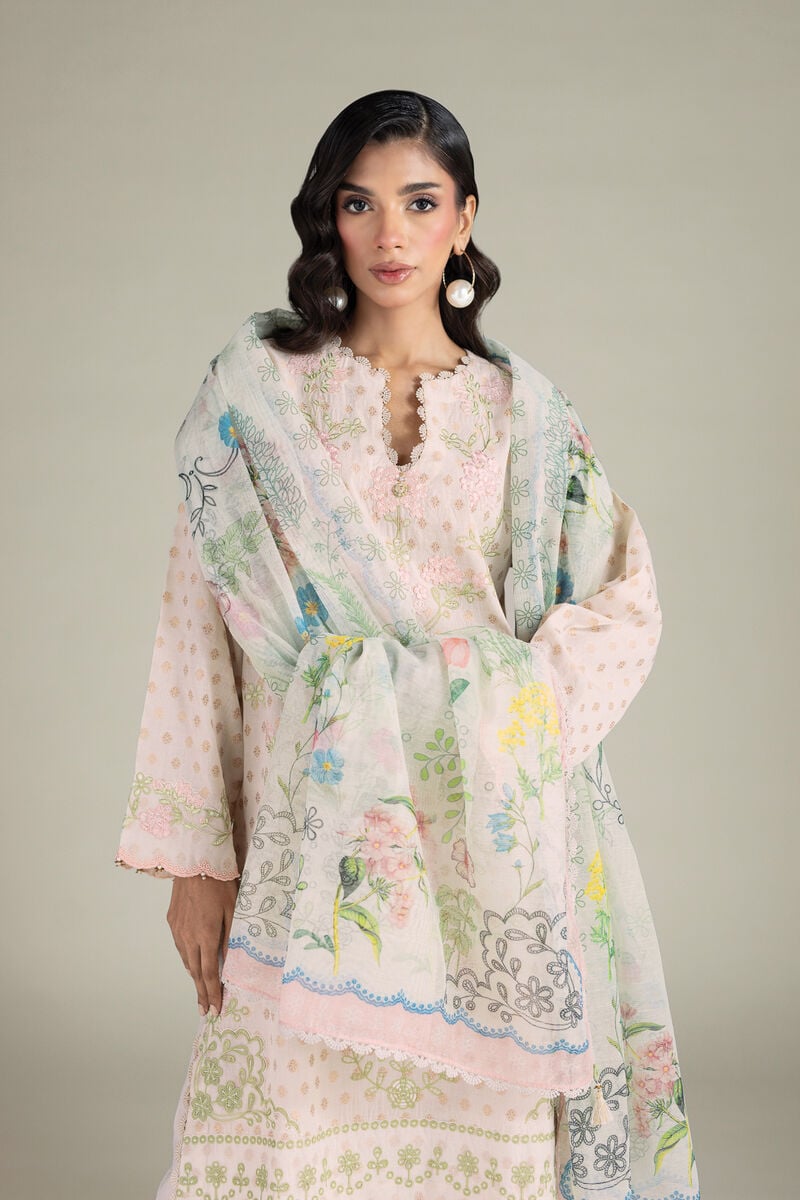 Embroidered | Jacquard | Tailored 3 Piece | USD 85.00