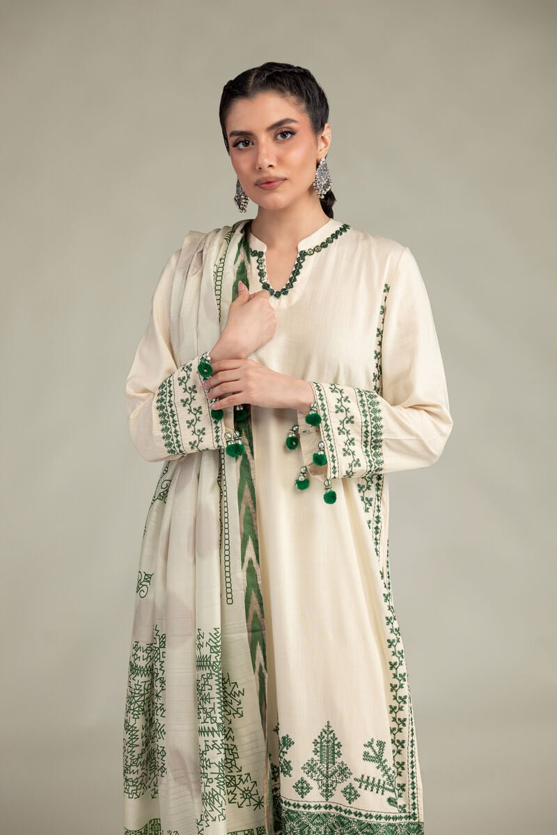 Embroidered | Raw Silk | Raw Silk Kurta | USD 65.00