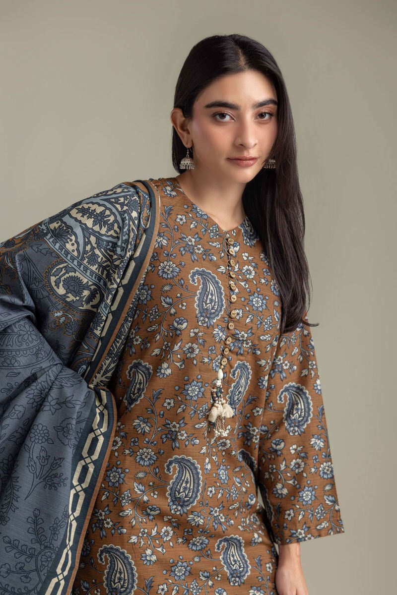 Printed | Light Khaddar | 3 Piece Tailored | USD 65.00