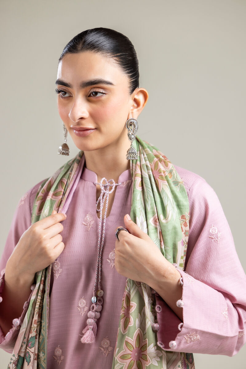 Embroidered | Lawn | Floral Lawn Dupatta | USD 25.00