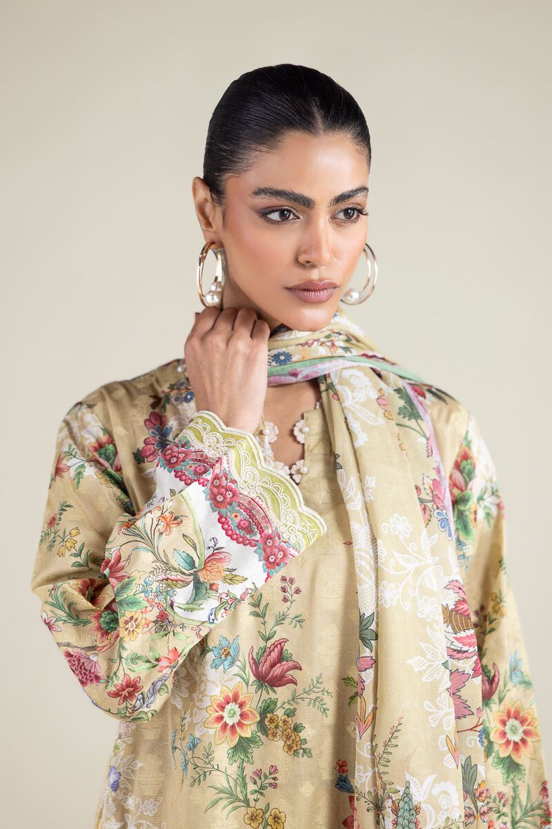 Embroidered | Broshia | Tailored 3 Piece | USD 75.00