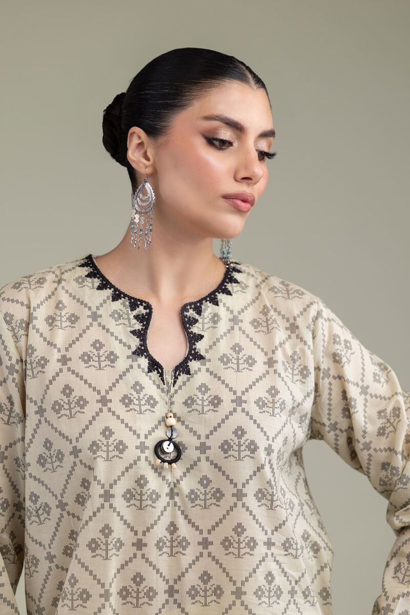 Embroidered | Lawn | Long Lawn Kurta | USD 35.00