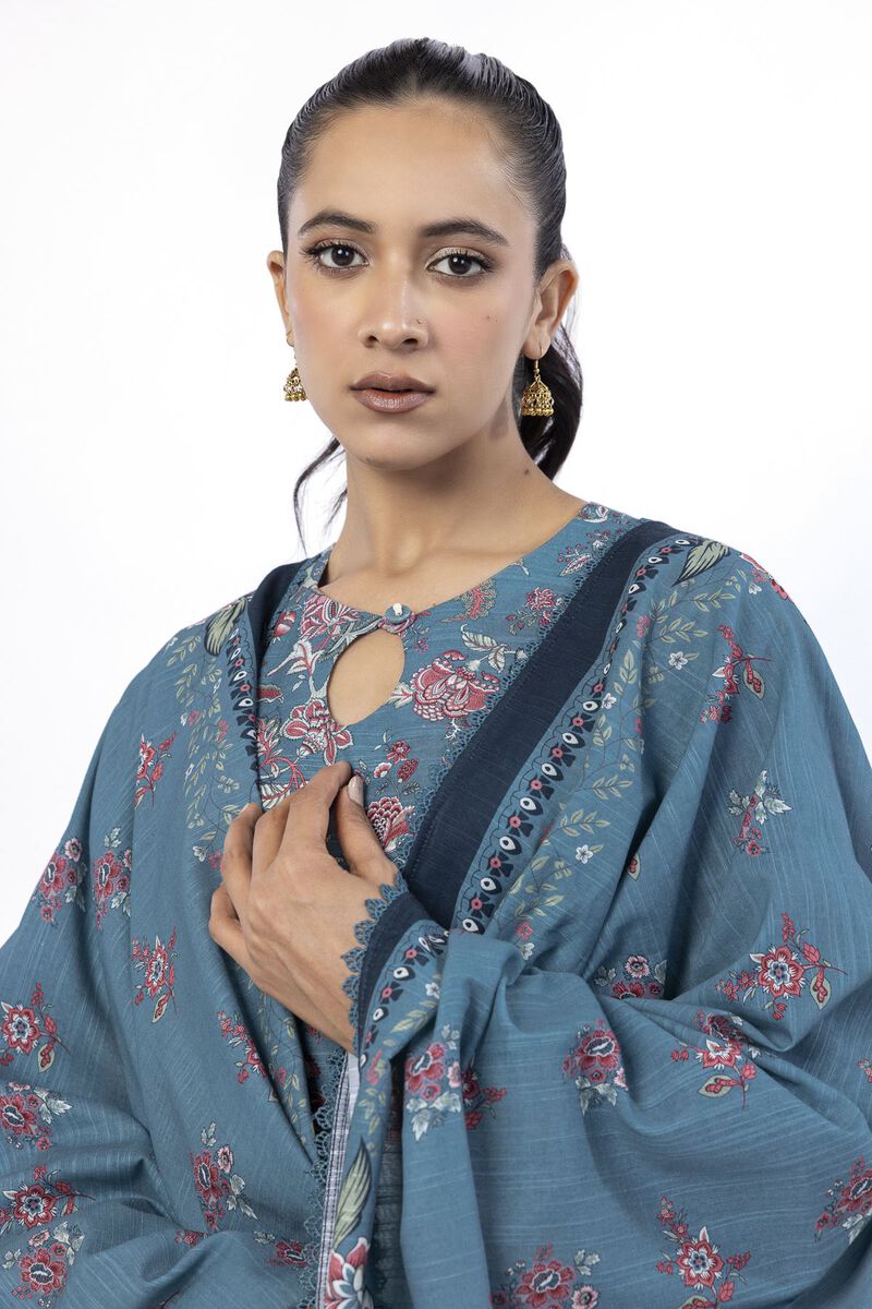 Embroidered | Light Khaddar | Tailored 3 Piece | USD 50.00