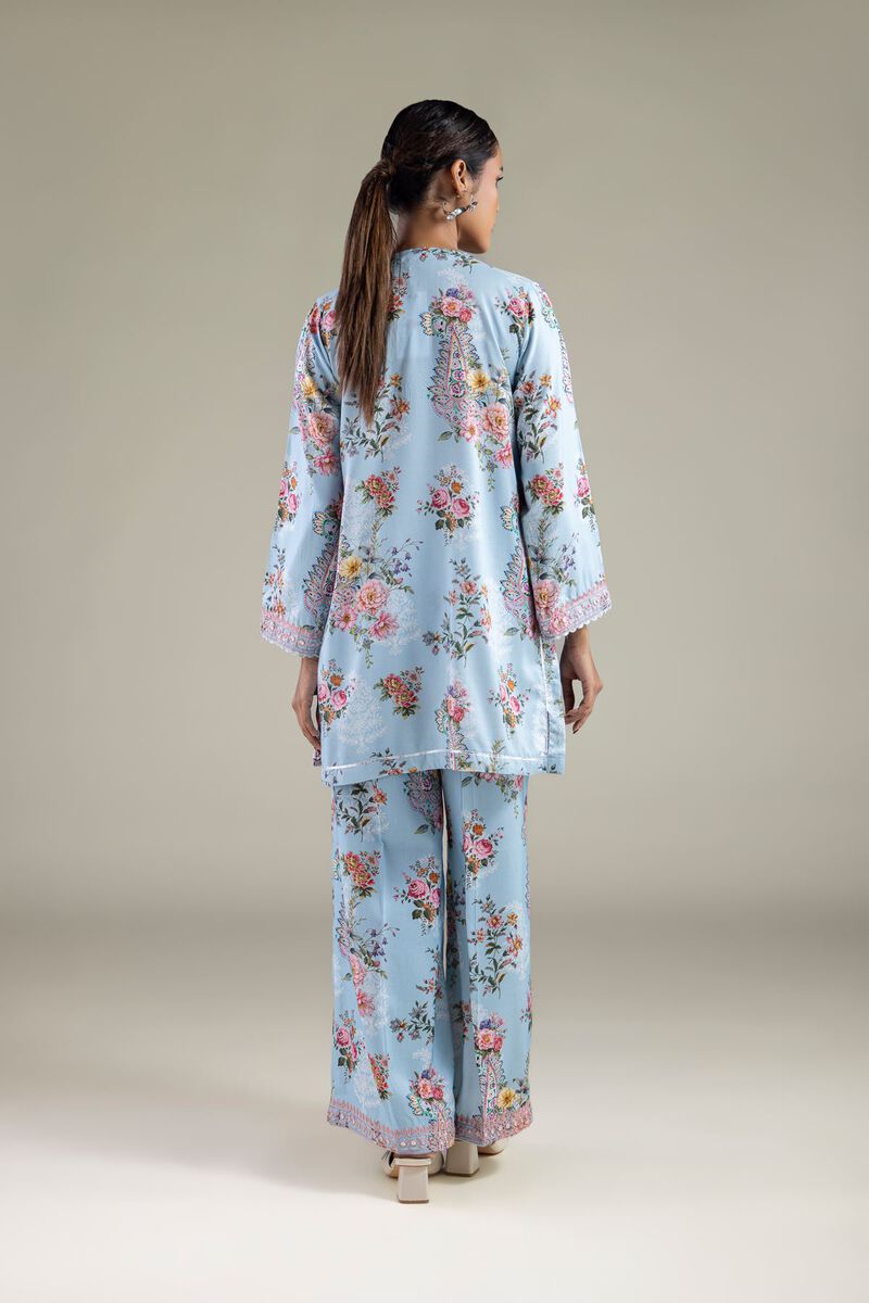 Embroidered | Viscose | Paisley V-Neck Kurta | USD 35.00