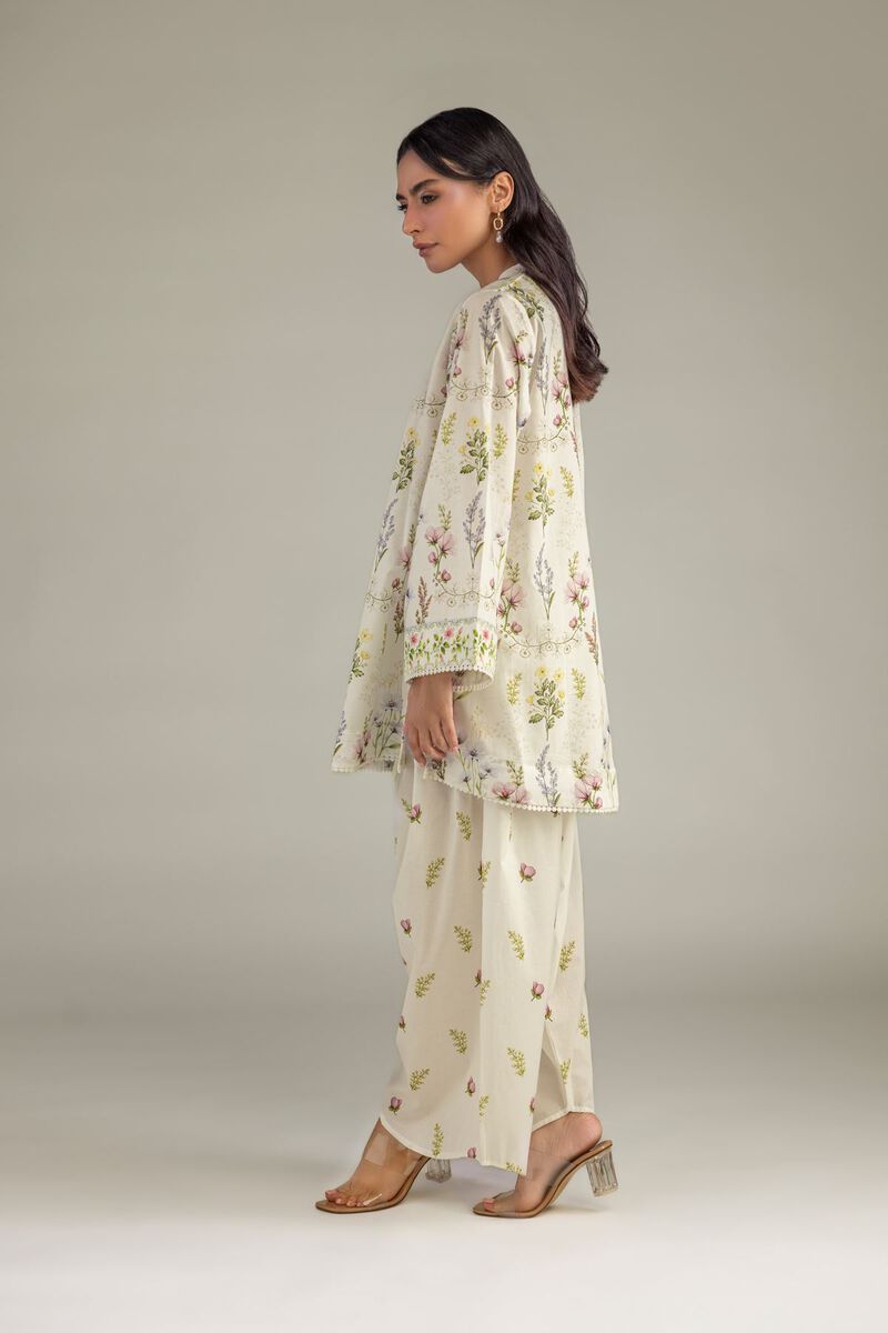 Printed | Cambric | Floral Cambric Pants | USD 35.00