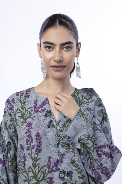 Printed | Light Khaddar | Tailored 3 Piece | USD 45.00