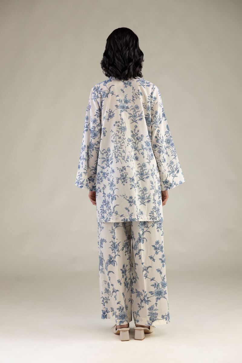 Embroidered | Cambric | Short Floral Kurta  | USD 35.00