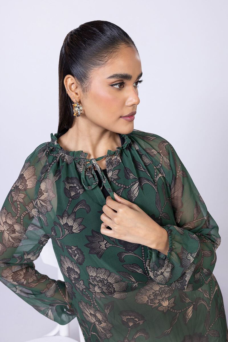Printed | Georgette Chiffon | Blouse | USD 9.00