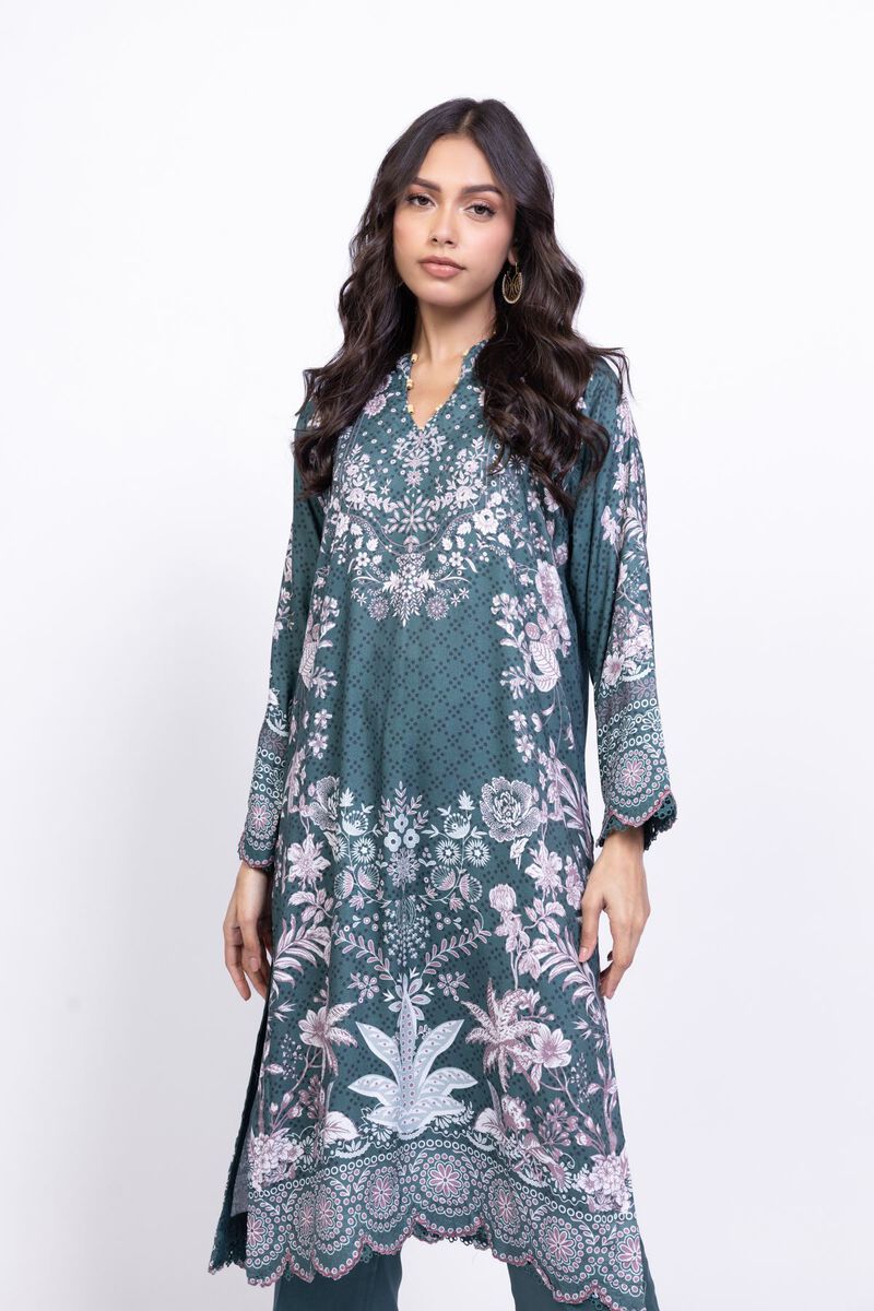 Embroidered | Satin | Kurta | USD 15.00