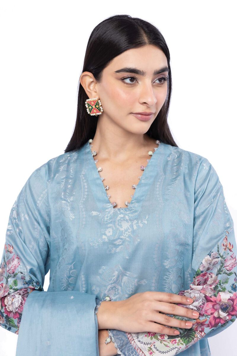 Printed | Jacquard | Tailored 3 Piece | USD 70.00