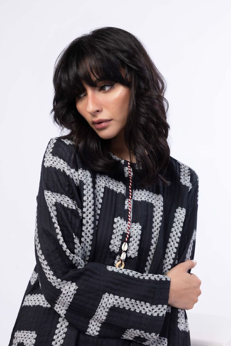 Printed | Double Layer Striped | Kurta | USD 17.50