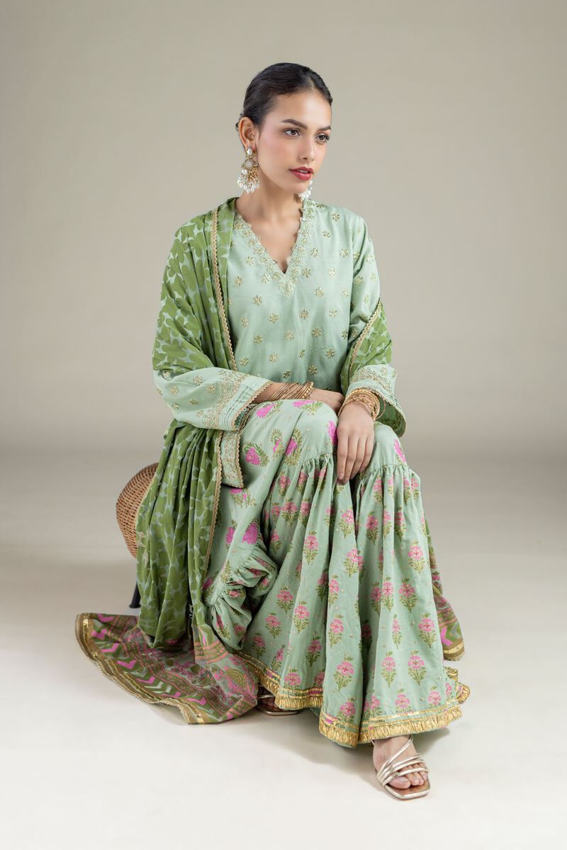 Printed | Chiffon | Dupatta | USD 28.00