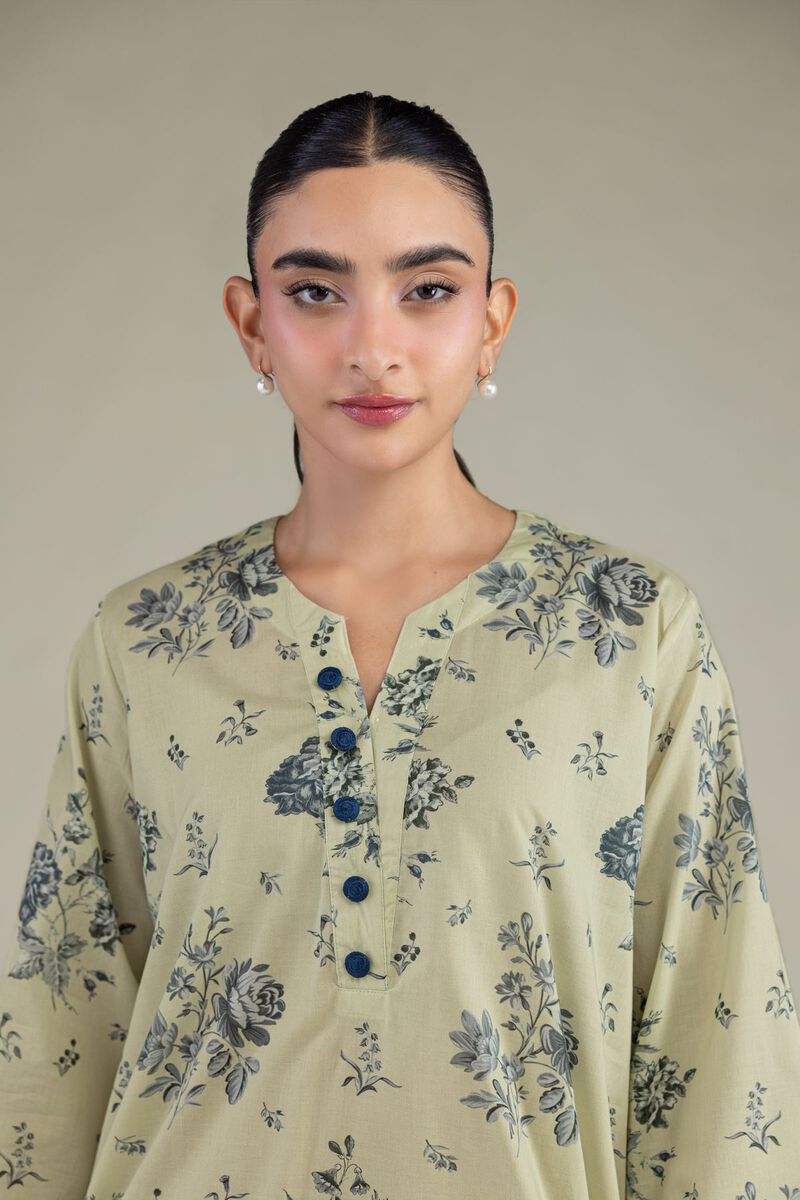 Printed | Cambric | Floral Cambric Kurta | USD 35.00