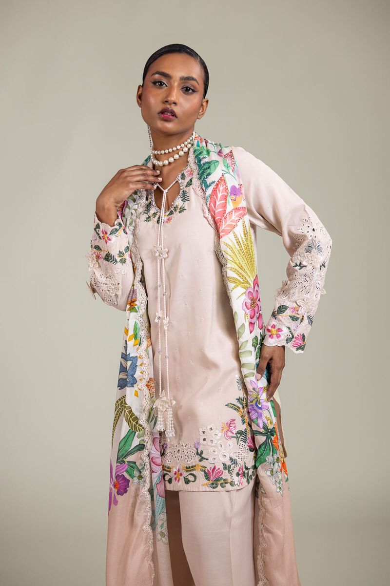 Raw Silk | 3-Piece Tailored Suit | USD 180.00