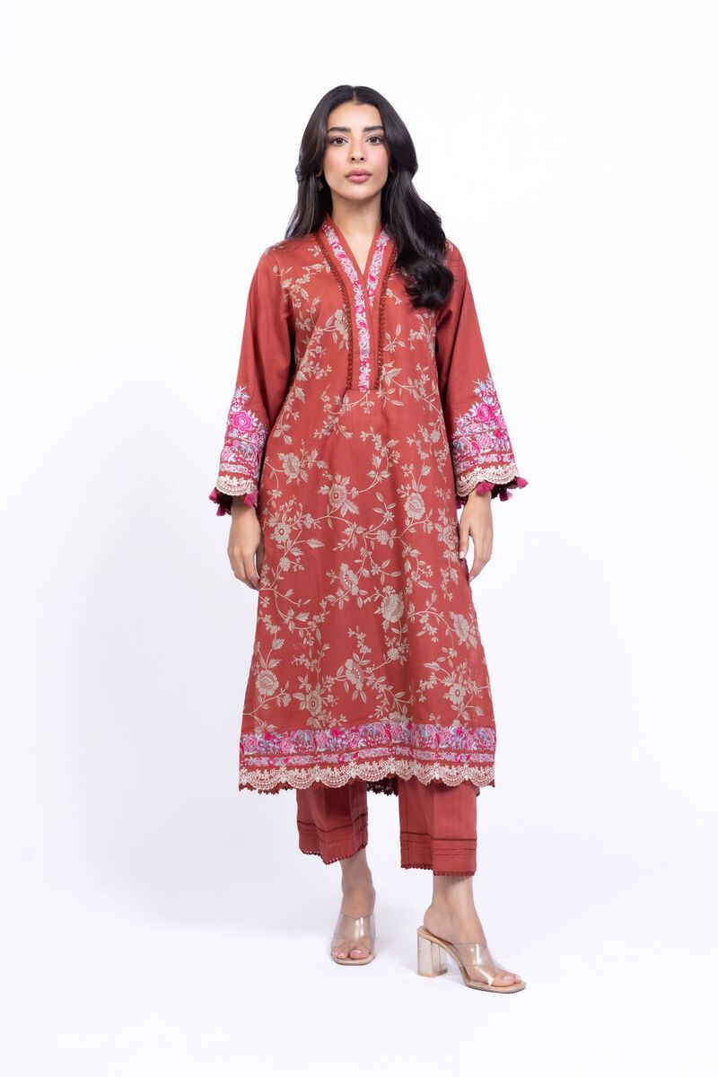 Embroidered | Heavy Textured Cotton | Kurta | USD 35.00