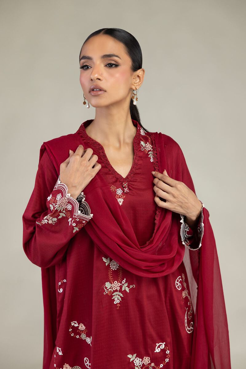 Embroidered | Dobby | Dobby Tailored 3-Piece | USD 80.00