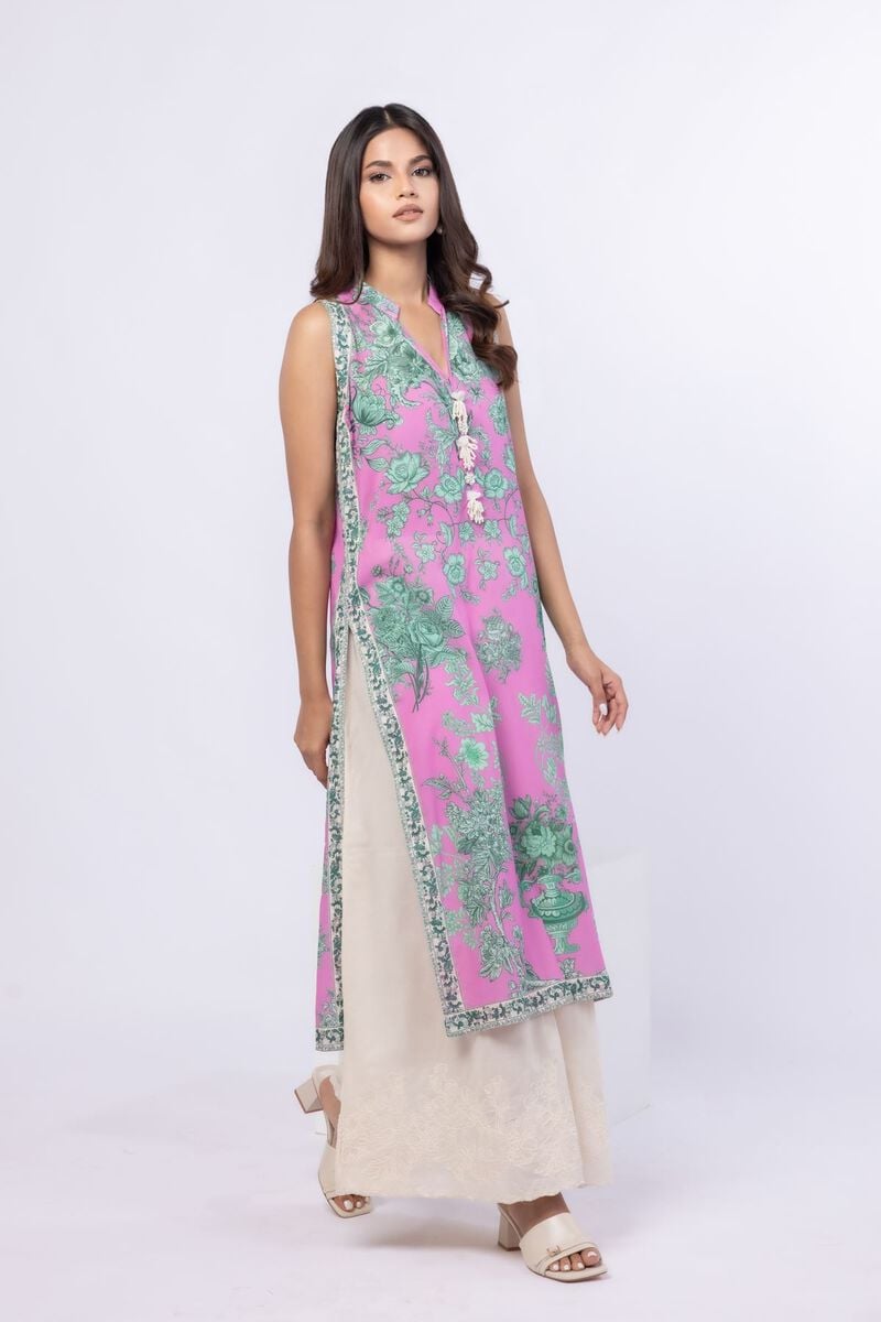 Printed | Swiss Voile | Kurta | USD 25.00
