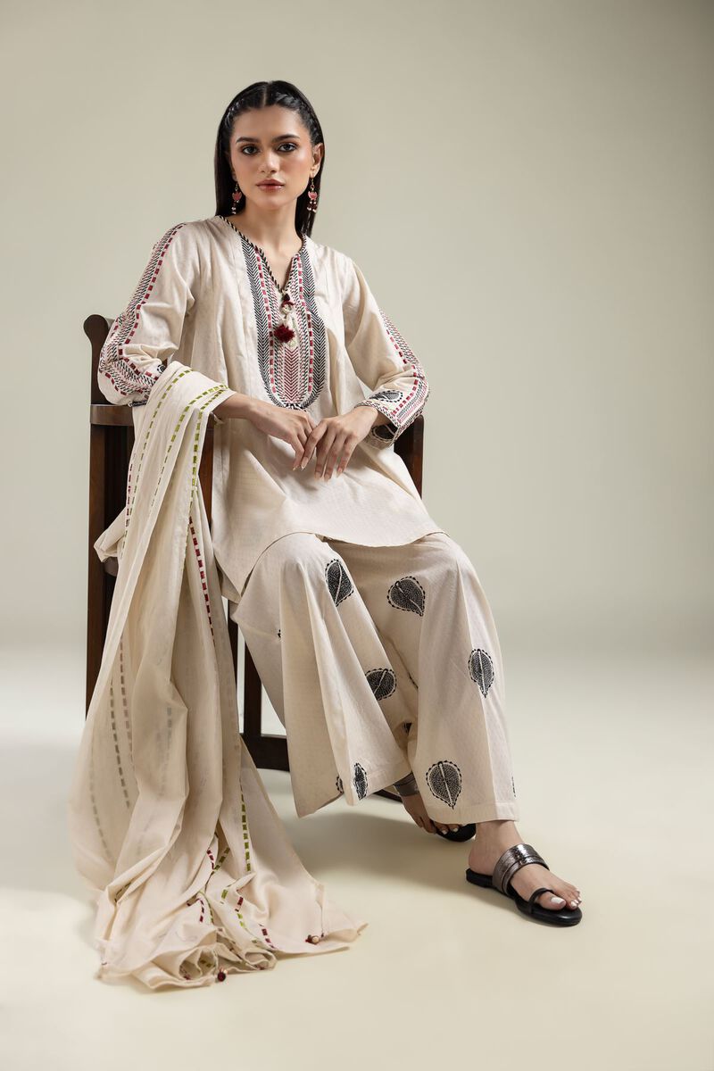 Embroidered | Lawn | Lawn Geometric Dupatta | USD 30.00