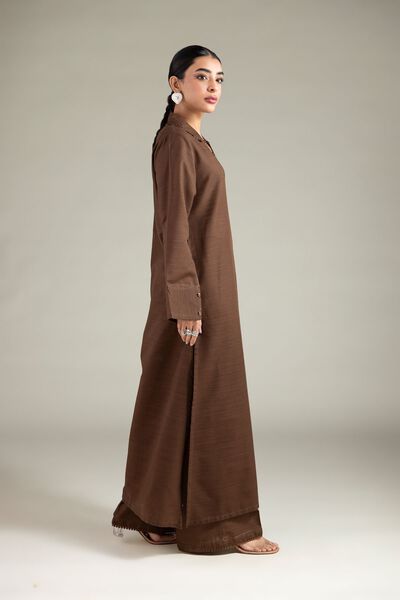 Dyed | Textured Cotton | Relaxed Solid Pants | USD 25.00