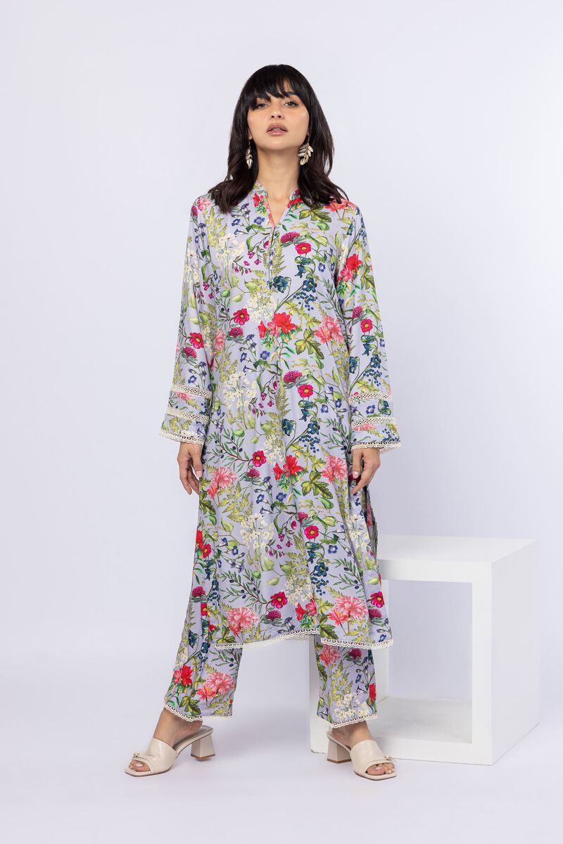 Printed | Viscose Crepe | Pants | USD 4.50