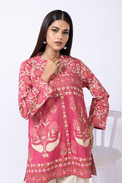Printed | Crosshatch Poplin | Kurta | USD 7.50