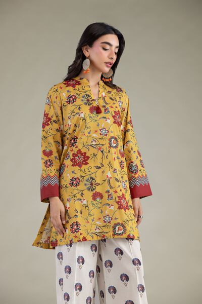 Printed | Cambric | Short Cambric Kurta | USD 35.00