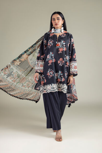 Embroidered | Textured Lawn | Lawn Tailored 3-Piece | USD 65.00